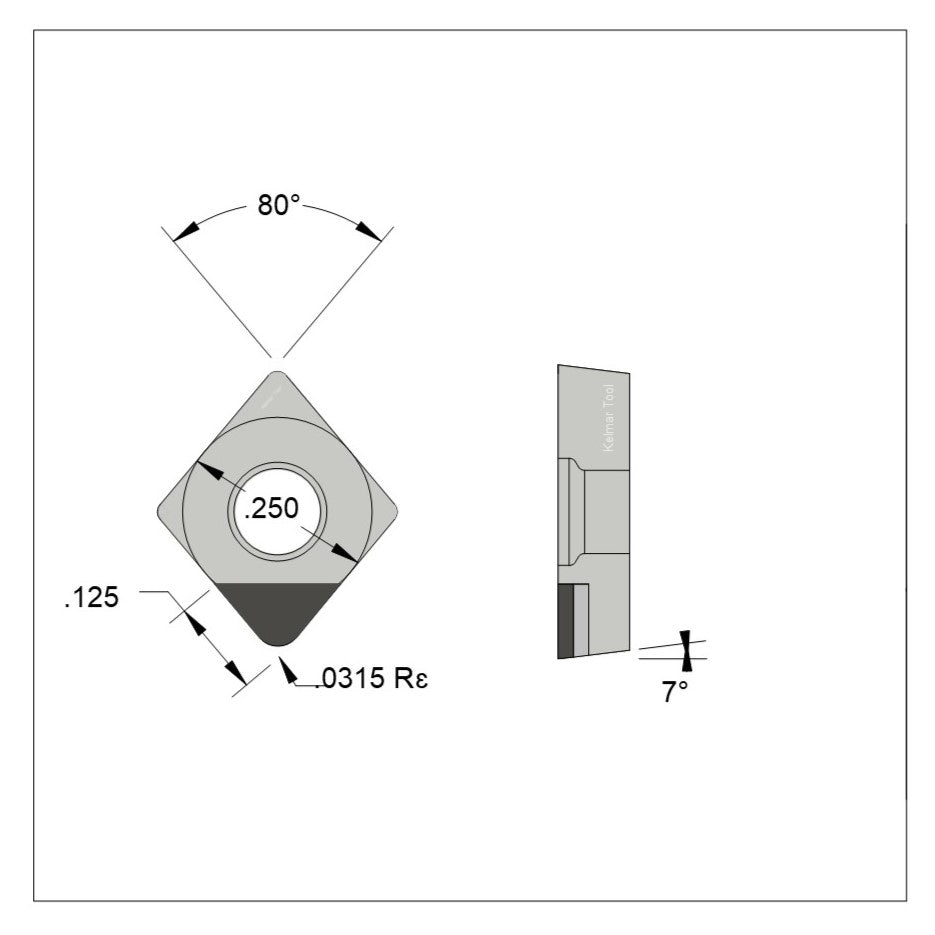 CCGW-21.52 Polycrystalline Diamond (PCD) Coarse Grade CTM302 (2/30µm)