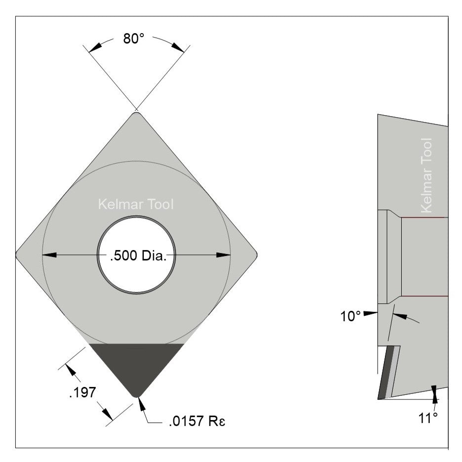 CPGT-431 Polycrystalline Diamond (PCD) Coarse Grade CTM302 (2/30µm)
