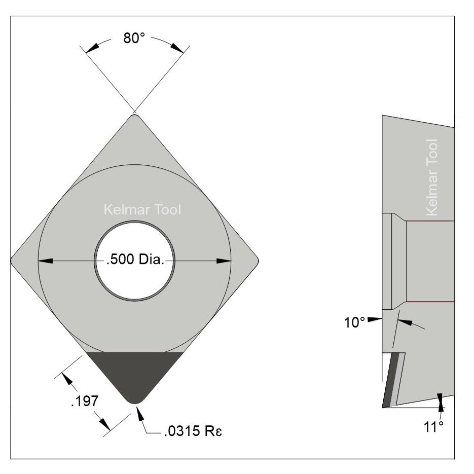 CPGT-432 Polycrystalline Diamond (PCD) Coarse Grade CTM302 (2/30µm)