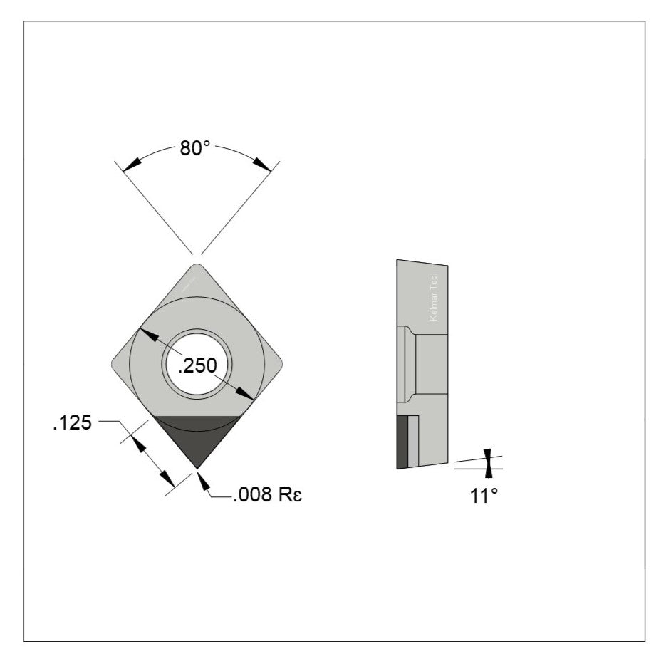 CPGW-21.50.5 Polycrystalline Diamond (PCD) Coarse Grade CTM302 (2/30µm)