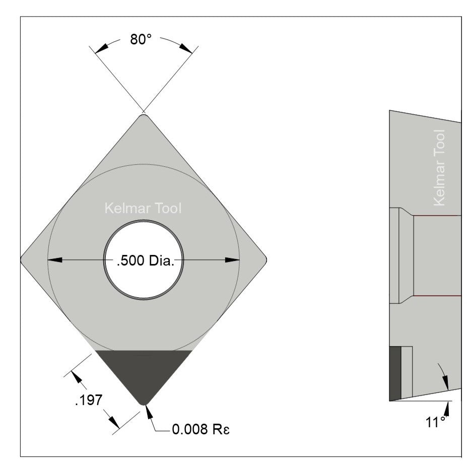 CPGW-430.5 Polycrystalline Diamond (PCD) Coarse Grade CTM302 (2/30µm)